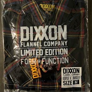 Mens Dixxon Flannel - Guns N Roses (M)